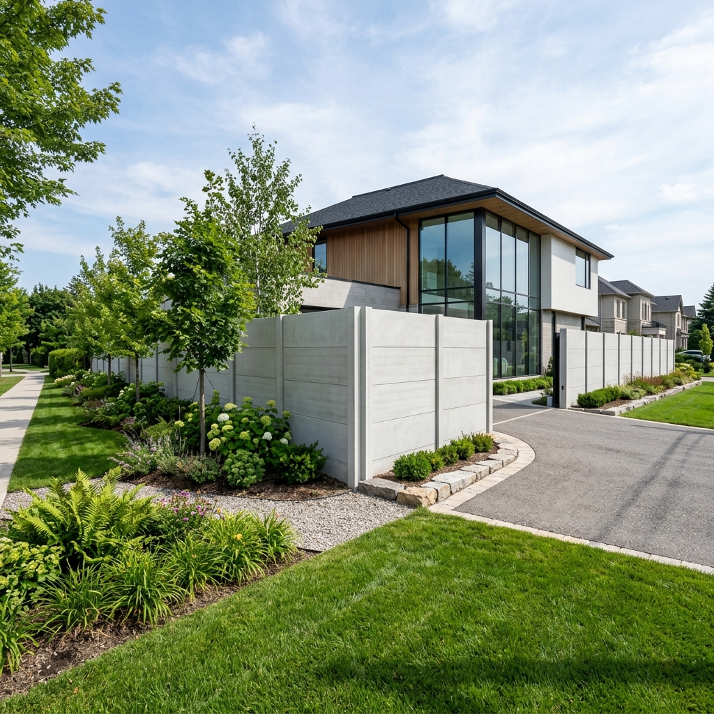 Precast Prestressed Boundary Wall